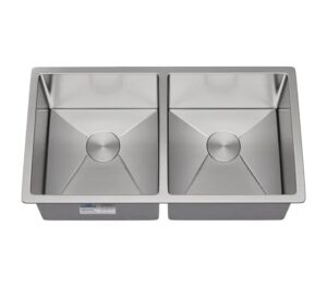 KH 3218 Handmade Stainless Steel Kitchen Sink 300x263