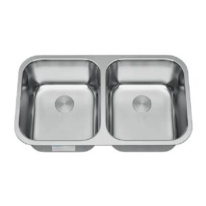 KSN 3018D Stainless Steel Double Bowl Undermount Sink 300x300